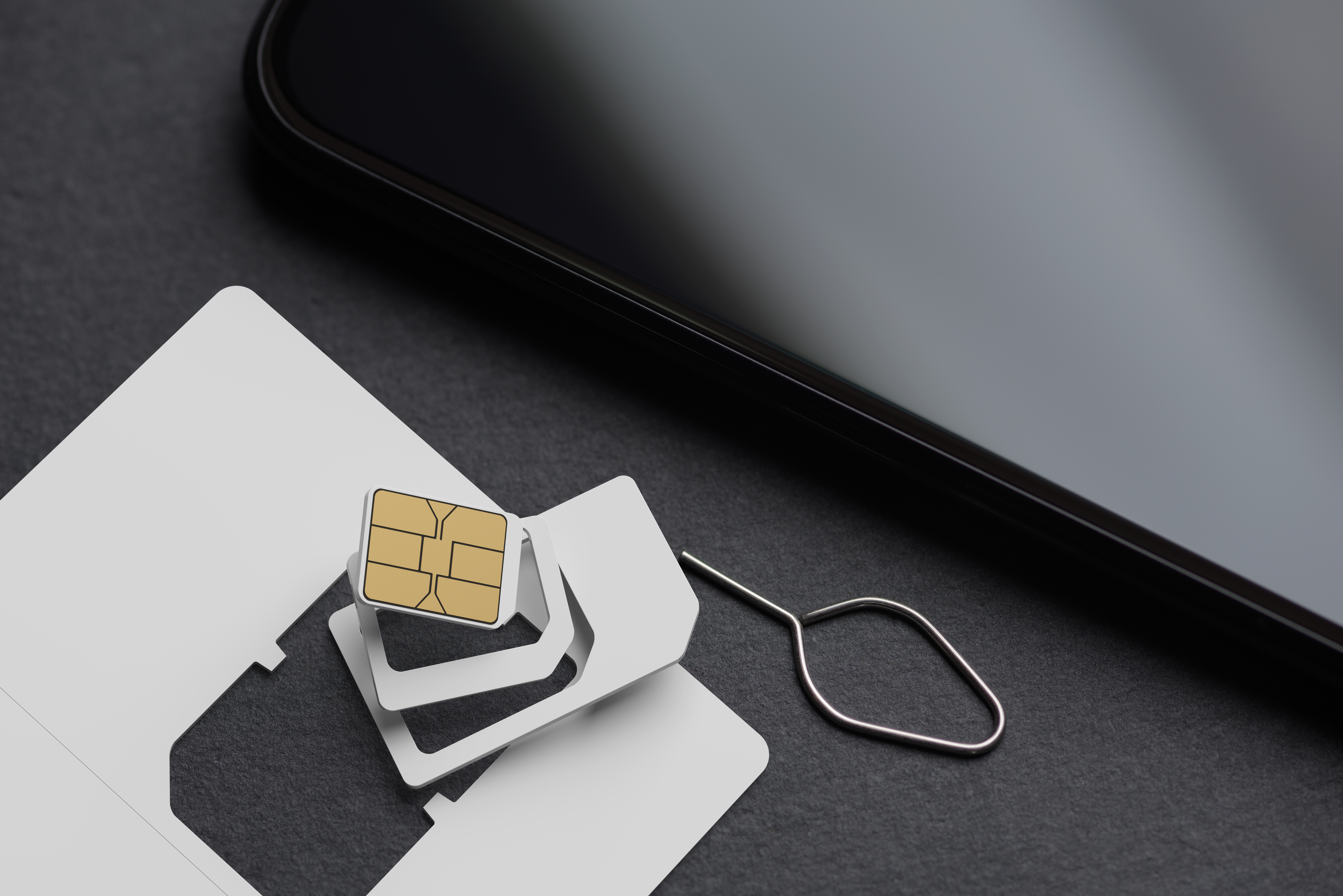 SIM karta je čipová karta, ktorá obsahuje informácie potrebné na identifikáciu používateľa v mobilnej sieti