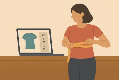 Ako vybrať správnu veľkosť oblečenia pri nákupe cez internet