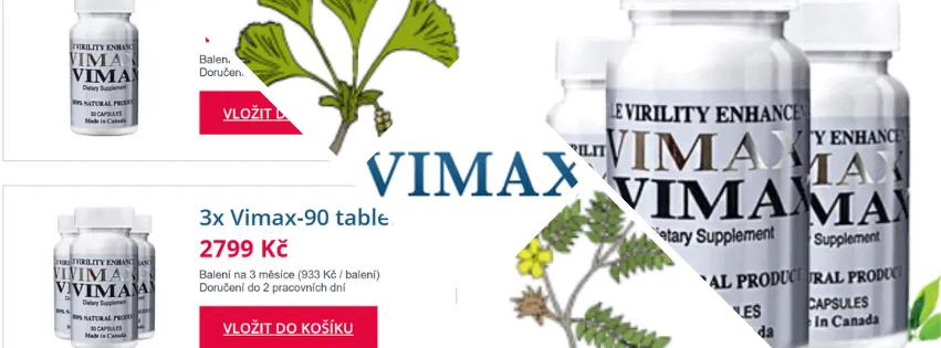 Nakupujte chytře na Vimax