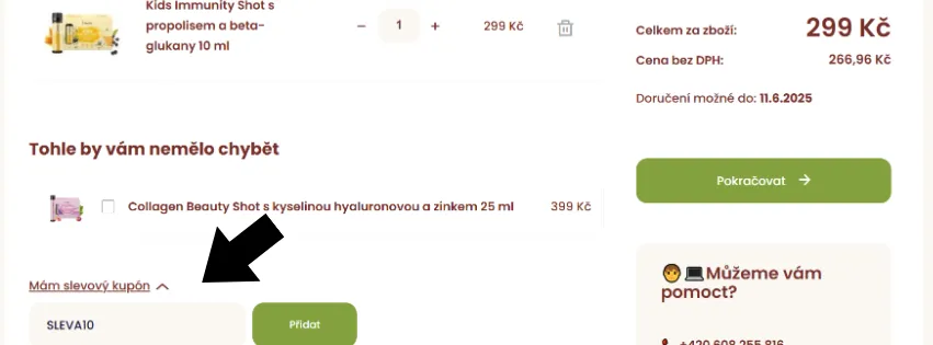 Blendea slevový kód