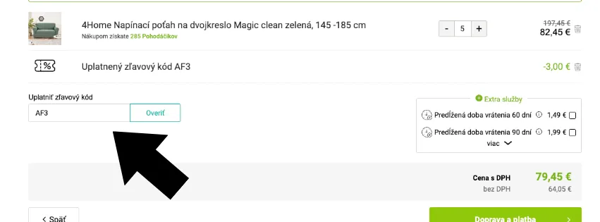 4home zľavový kód