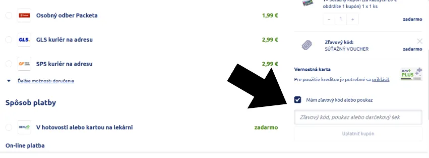 Benulekaren zľavový kód
