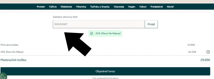 MyProtein zľavový kód