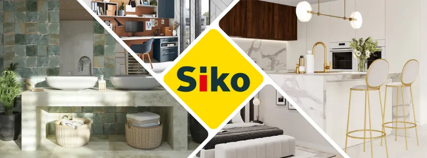 Ilustrační produkty ze Siko.cz – umyvadla, vany, sprchové kouty a baterie do koupelny