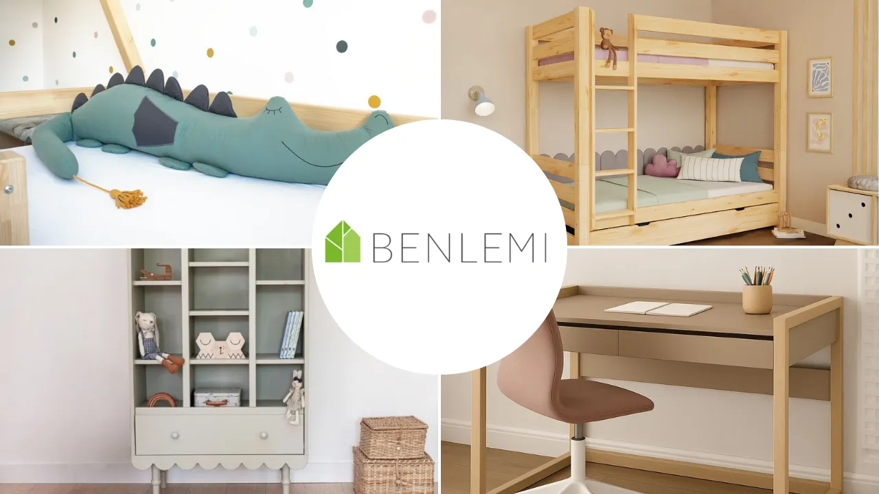 Benlemi.cz: dětské postele, matrace a designový nábytek pro zdravý domov
