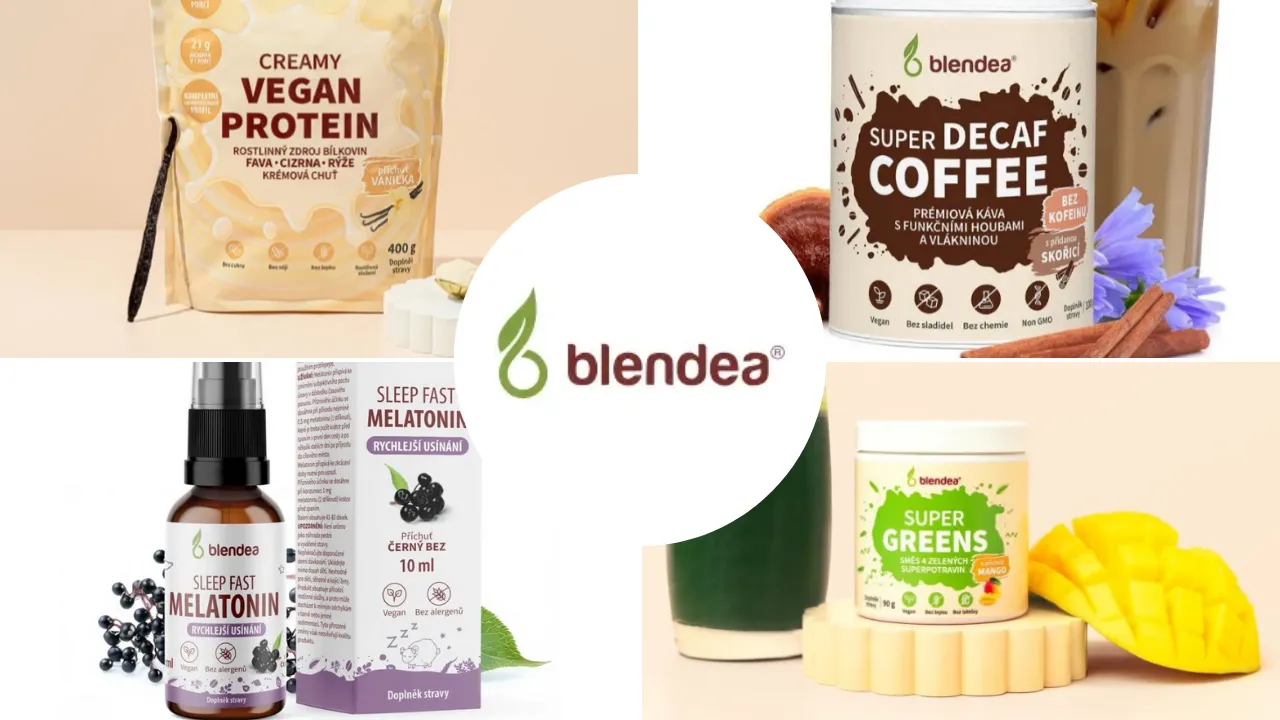 Blendea.cz: BIO superpotraviny, veganské proteiny a funkční doplňky pro každodenní zdraví