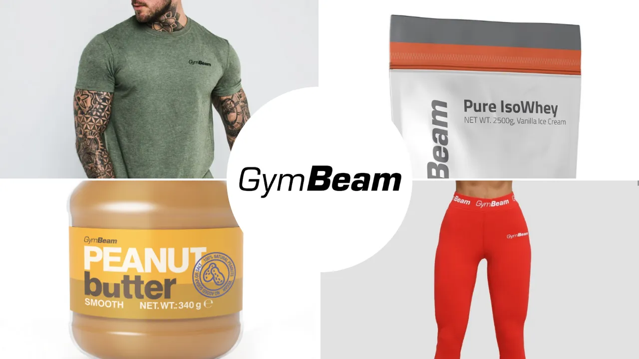 GymBeam.cz: sportovní výživa, doplňky stravy a fitness oblečení pro aktivní život