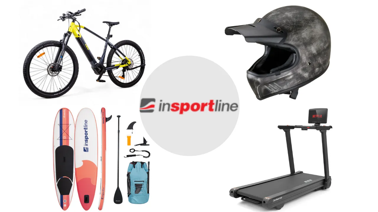 inSPORTline.cz: fitness stroje, sportovní vybavení a outdoor sortiment