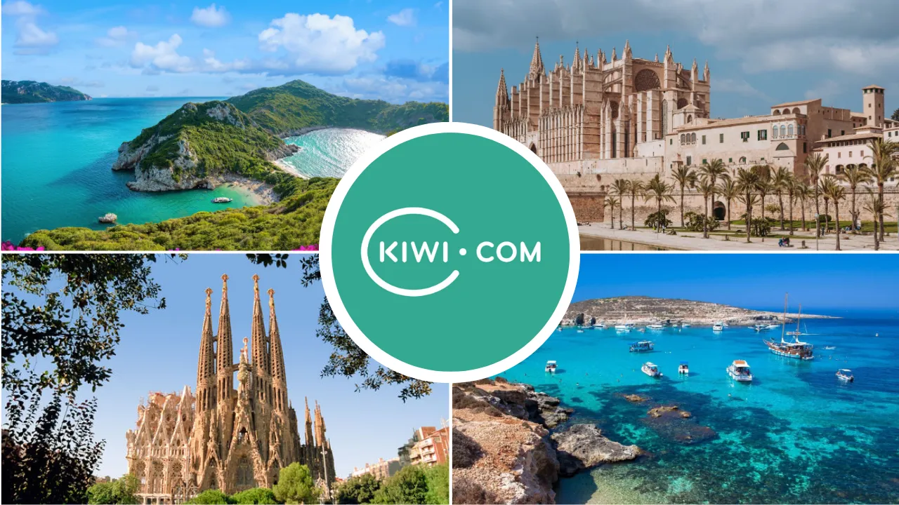 Kiwi.com: letenky, hotely a pronájmy aut v jednom itineráři