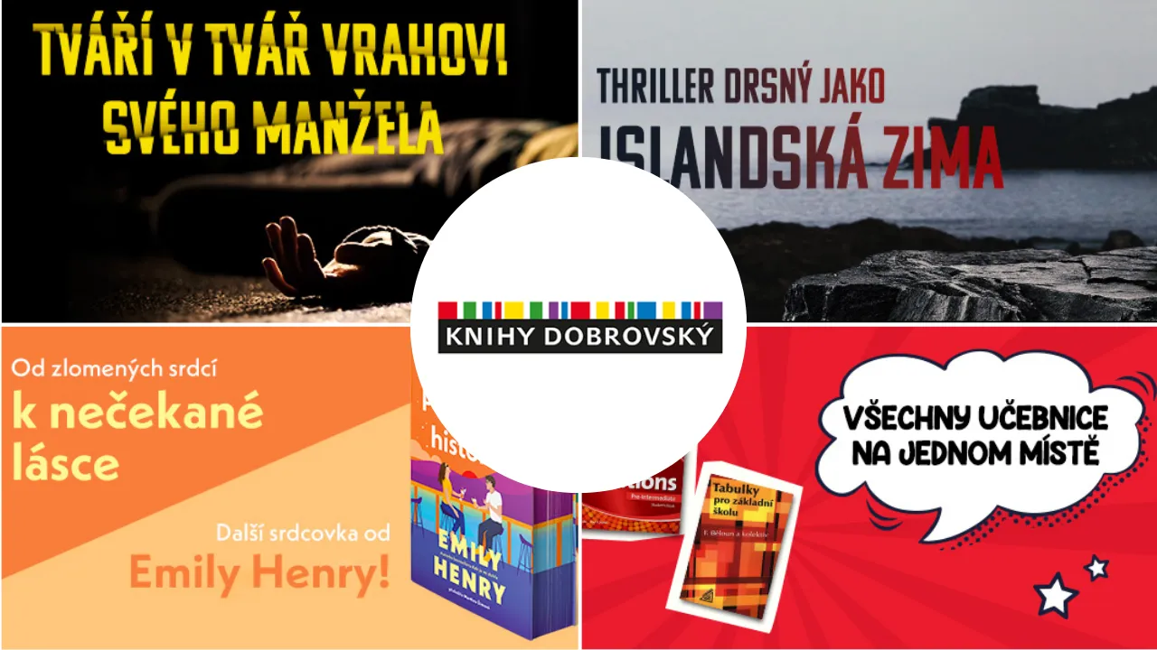 KnihyDobrovsky.cz: knihy, deskové hry a dárky pro každou čtenářskou osobnost