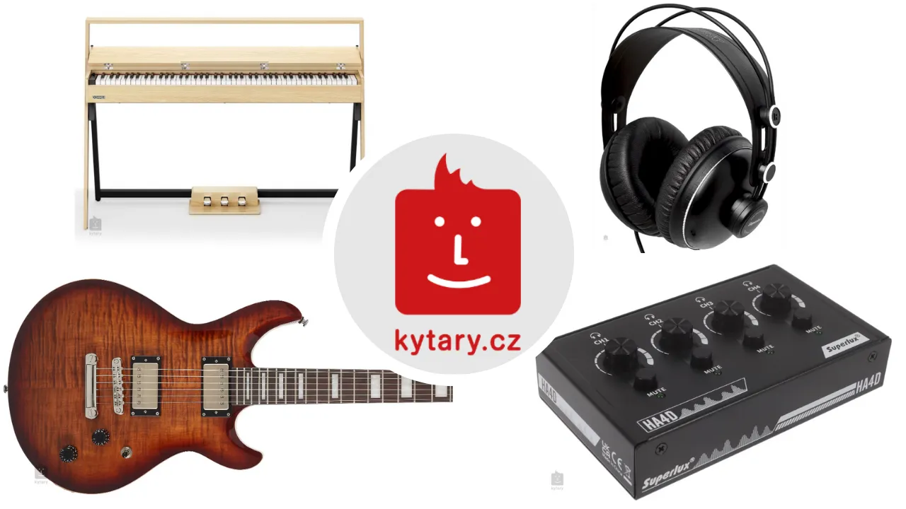 Kytary.cz: hudební nástroje, studiová technika a vše pro muzikanty