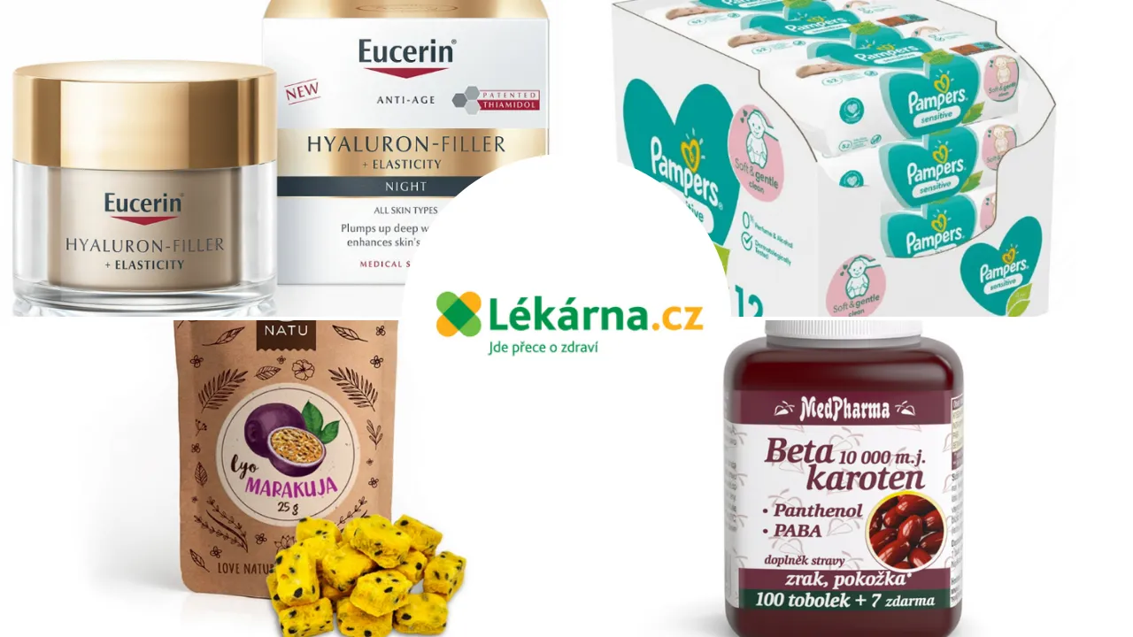 Lekarna.cz: volně prodejné léky, doplňky stravy a dermokosmetika pro každodenní péči o zdraví