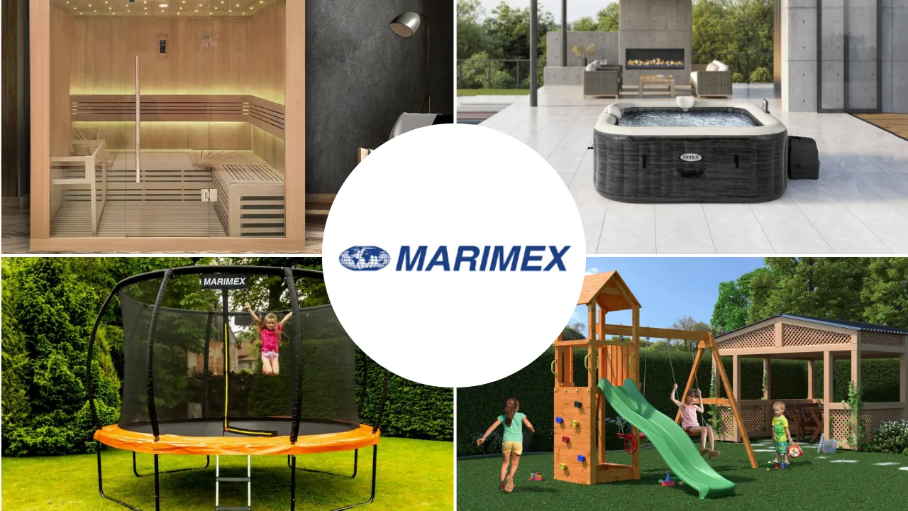 Marimex.cz: bazény, vířivky, trampolíny a sauny pro venkovní pohodu