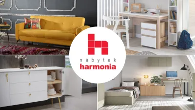 Nabytek-harmonia.cz: vybavení domácnosti, ložnice, dětské pokoje i kancelář