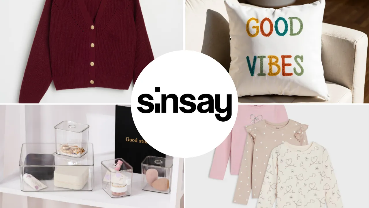 Sinsay.com: móda, doplňky a bytové trendy pro celou rodinu