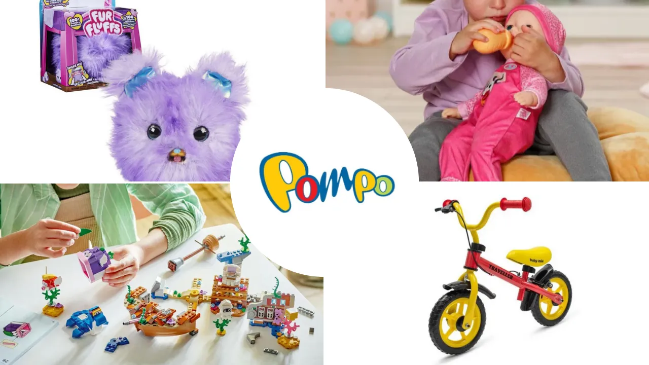 Pompo.sk: LEGO® stavebnice, kreatívne a plyšové hračky pre deti všetkých vekov