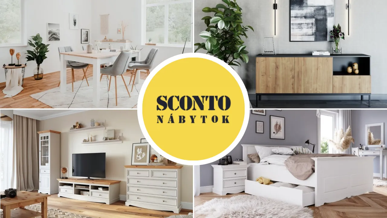 SCONTO.sk: štýlový nábytok, doplnky a tipy na výber pre vašu domácnosť