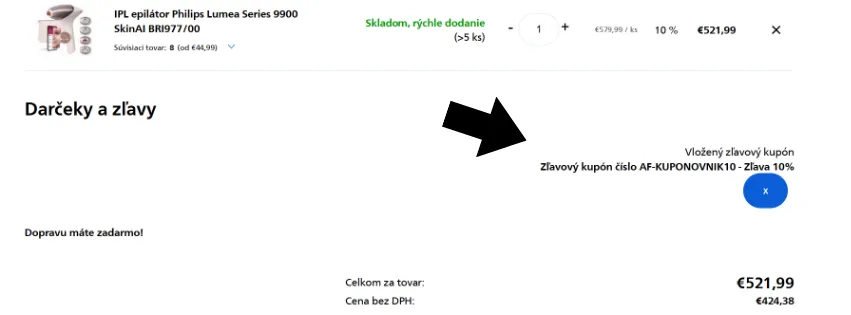 Philips zľavový kód