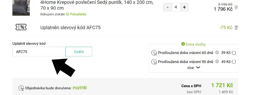 4Home slevový kód