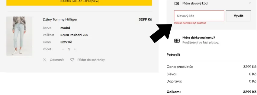 Answear slevový kód