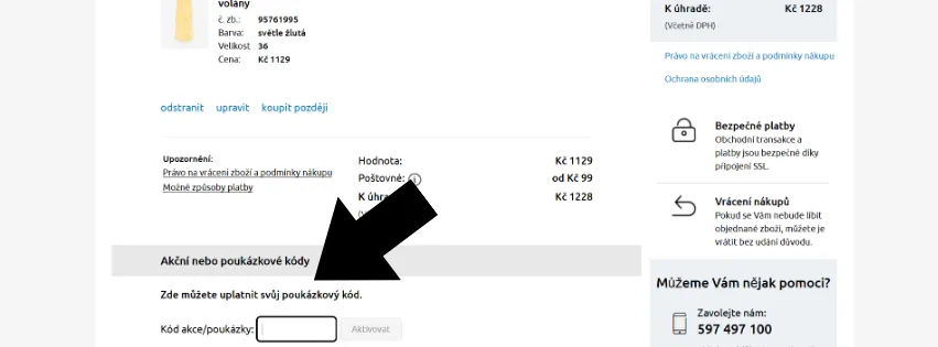 Bonprix slevový kód