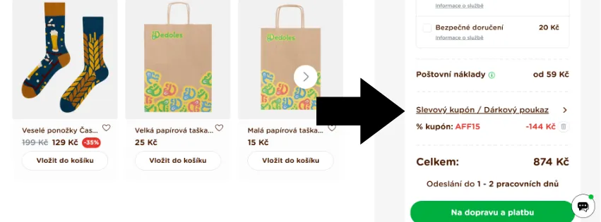 Dedoles slevový kód
