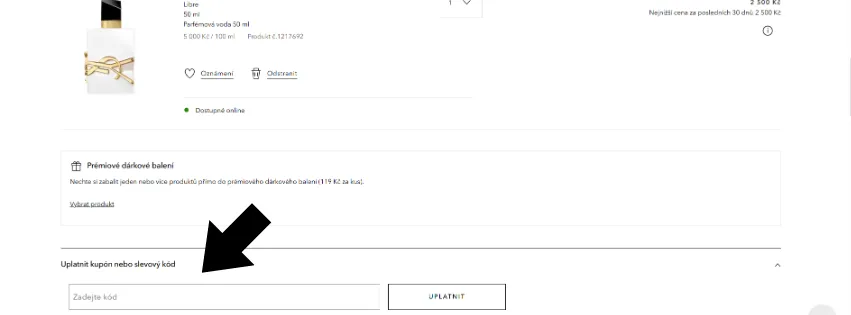 Douglas slevový kód