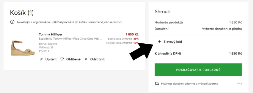 eObuv slevový kód