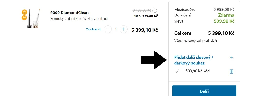 Philips slevový kód