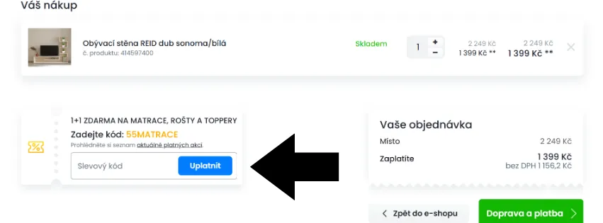 Sconto slevový kód