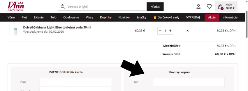 Fann zľavový kód