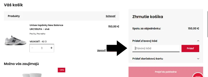 NewBalance zľavový kód