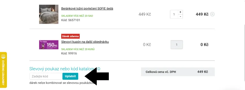 Decodoma slevový kód