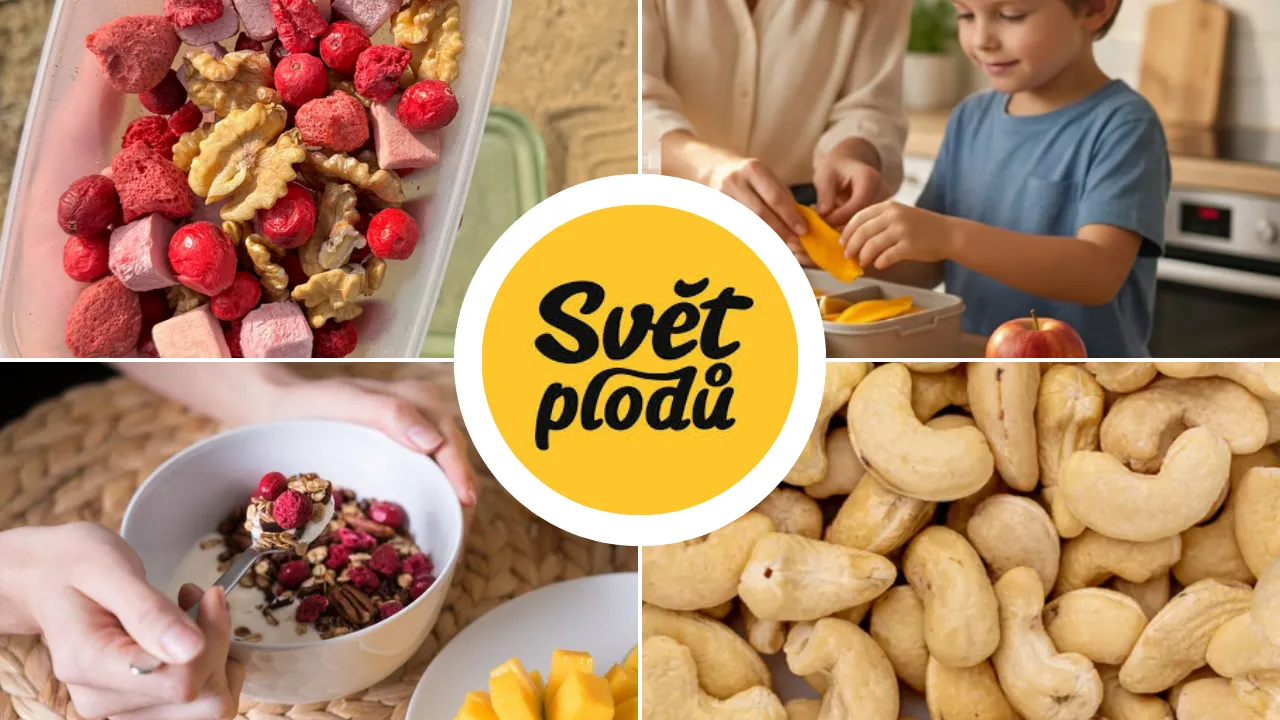 Svetplodu: orechy, sušené ovocie a zdravé pochutiny