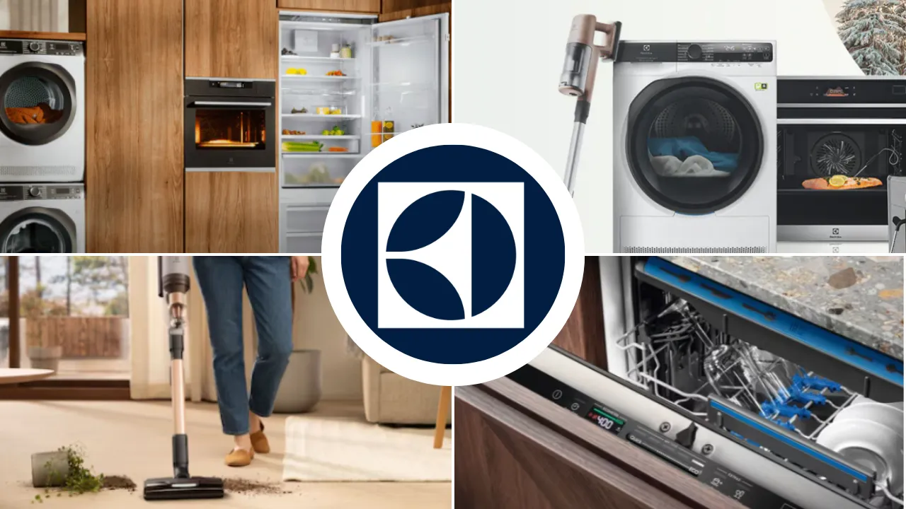 Electrolux: domáce spotrebiče, práčky, chladničky a kuchynská technika