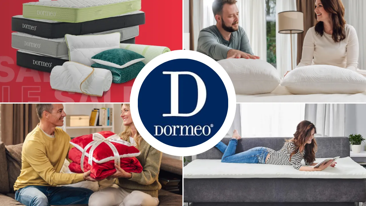 Dormeo: matrace, vankúše a produkty pre zdravý spánok