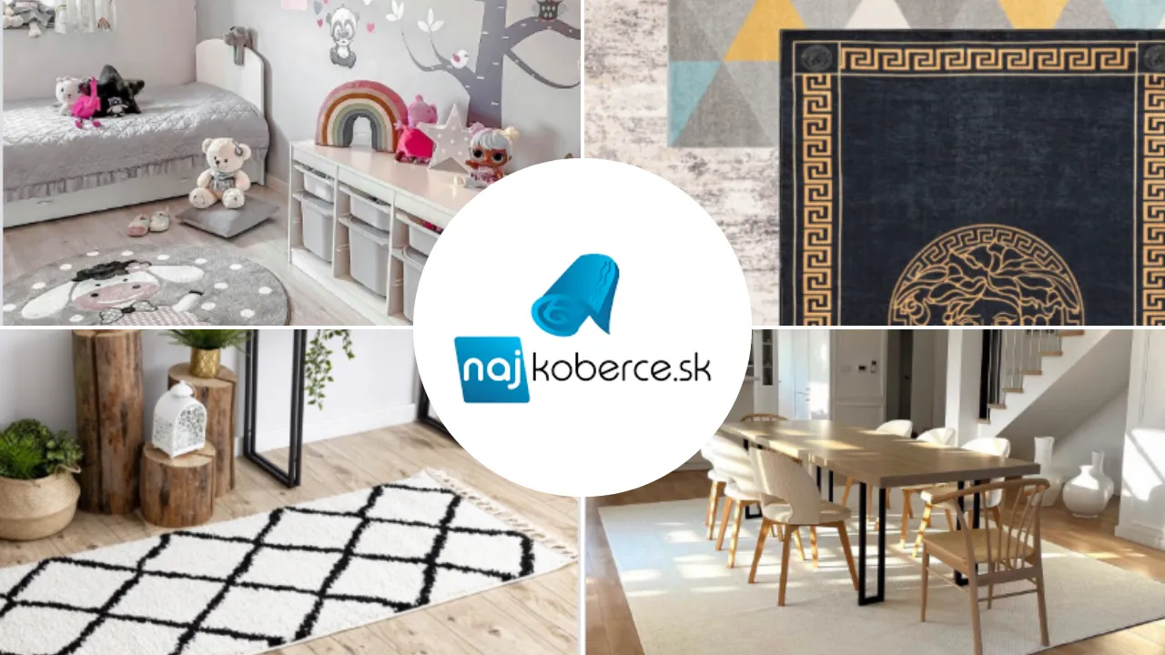 Najkoberce: koberce, behúne a podlahové doplnky do každej miestnosti